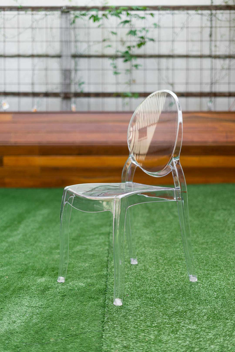 clear ghost chair 