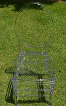 Mediallion chair clear