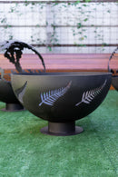 New Zealand Silver Fern Firepit