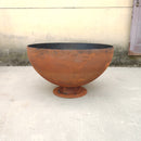 rustic fire pit bowl