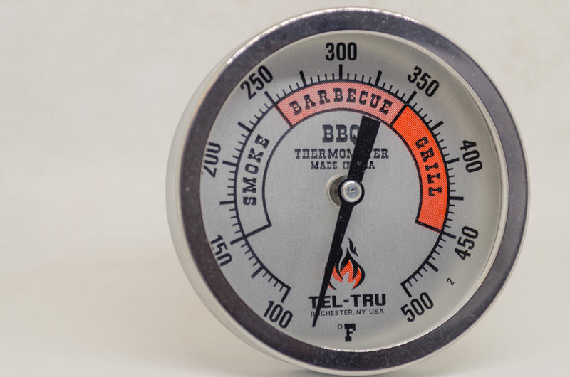 silver tel-tru thermometer for sale