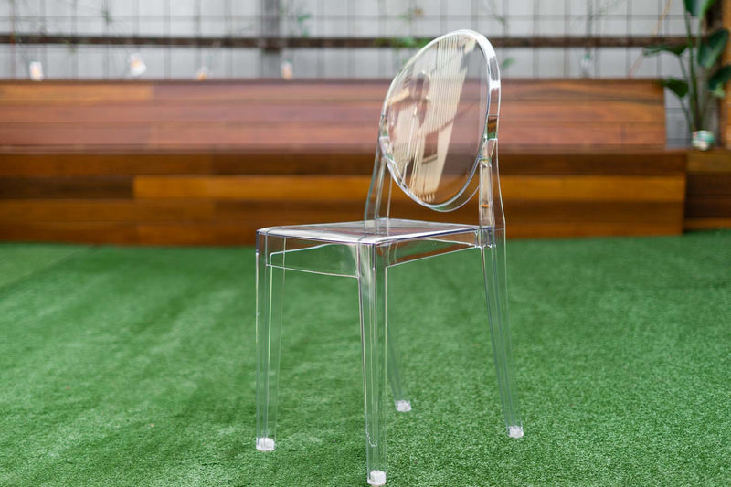 Clear ghost chair 