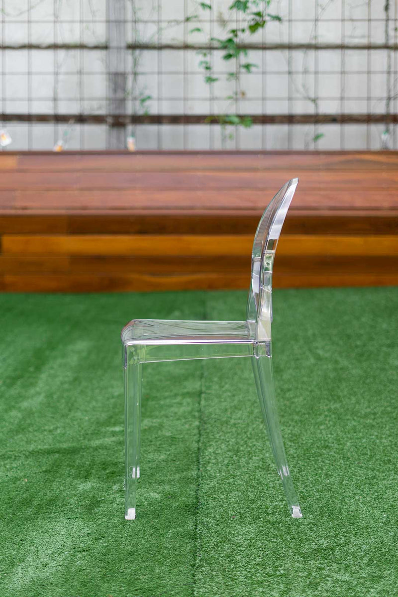 Small Replica Clear Ghost Chairs Delivery Australia Wide