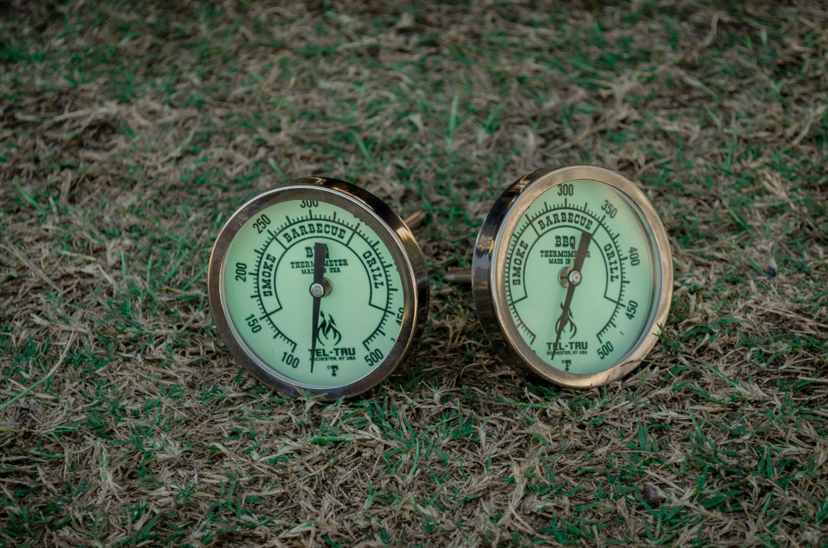 Tel-Tru BBQ thermometers