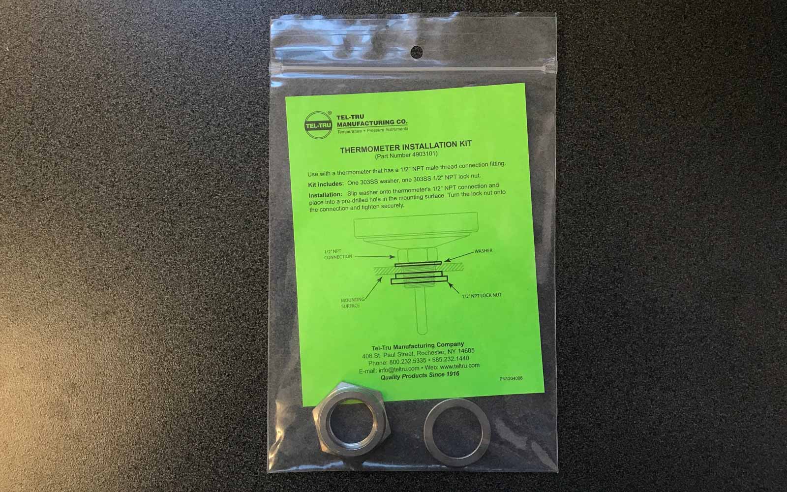 tel-tru thermometer kit for sale